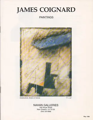 James Coignard – Nahan Galleries Vintage Paintings  Catalog – Pristine Condition • $19.95