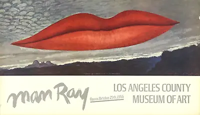 MAN RAY Lips 1966 • $450