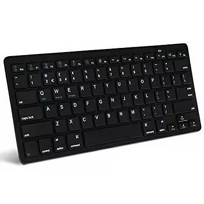 Slim Wireless Bluetooth Keyboard For PC IMac IPad Android Phone Tablet Combrite • £12.85