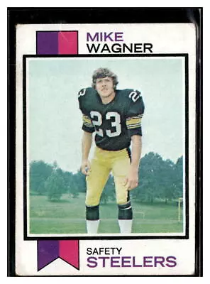 Mike Wagner 1973 Topps #246 Pittsburgh Steelers Rookie RC • $2.95