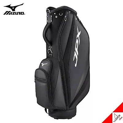 Mizuno 2023 JPX 008 Men's Golf Caddie Bag 9inch 3.06kg PU PE- Black /Express • $389.98