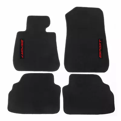 Fit 07-13 E92 3-Series M3 Coupe Black Floor Mat Car Carpet Nylon Front Rear 4PCS • $58.99