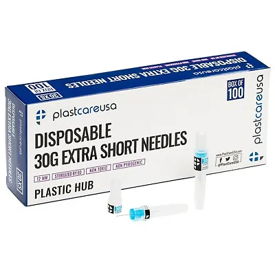 200 30G Extra Short 12mm Disposable Dental Needles In Perforated Box (2 Bx/100) • $19.99