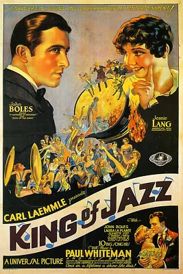 King Of Jazz Vintage Movie Poster • $9.99