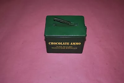 Vintage Chocolate Ammo Tin Can • $6.99