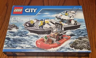 New LEGO® CITY 60129 - Police Patrol Boat Factory Sealed Free Post • $89.99