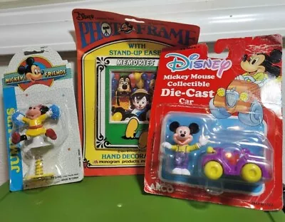 Lot Of Vintage Disney Mickey/Minnie Mouse Memorabilia NIP • $25