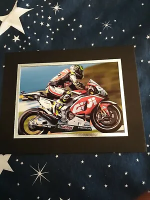 Moto Gp Rider Cal Crutchlow Mounted Photo..7x5 Inch  • £1.99