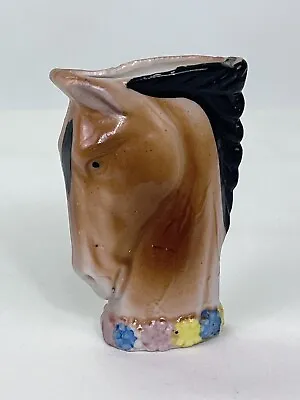 Vintage Horse Colt Head Miniature Planter Bud Vase 3  • $19.99