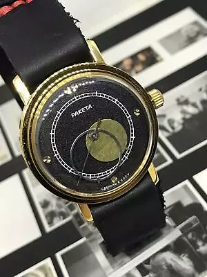 ⭐ Watch Raketa Mechanical Moon Sun Kopernik Russian Wrist Soviet Vintage USSR ⭐ • £123.49