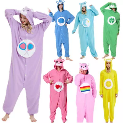 Adults Care Bears Onesie Animal Kigurumi Costume Pyjamas Party Book Week • $36.29