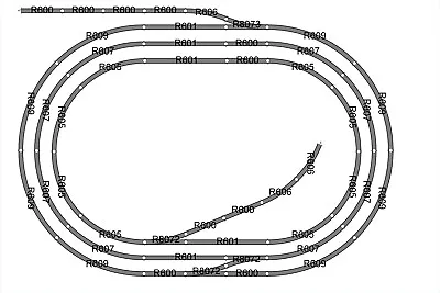 Hornby Or Peco Job Lot 00 Gauge Nickel Silver Track Layout Triple Oval + Sidings • £131.50