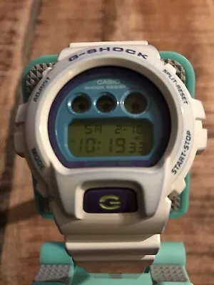 Vintage G Shock White Purple Blue (early 90s) New Battery Rare Color • $50