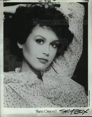 1981 Press Photo Singer Marie Osmond - Nop59954 • $19.99