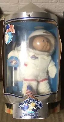 1986 Cabbage Patch YOUNG ASTRONAUT Doll Flag Poster In Original Rocket Ship Box • $200