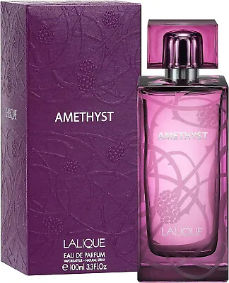 Lalique Amethyst Eau De Parfum 100ml EDP Spray Fragrance Scent NEW SEALED RP £87 • £29.99