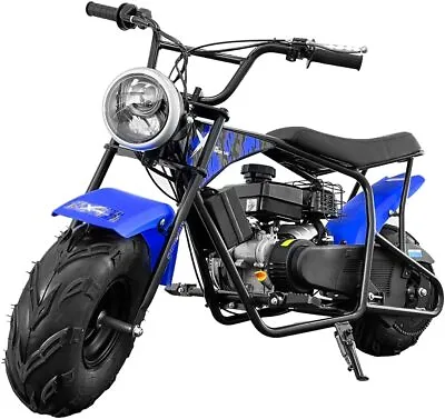 99cc Mini Dirt Bike Gas-Powered 4-Stroke Pocket Bike Motorcycle Blue/Black • $429.95