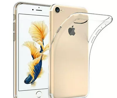 $4.89 • Buy For Apple IPhone 8 7 Plus 6S 6 Silicone Case Soft Slim Gel Thin Protective Cover
