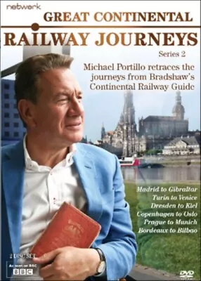 Great Continental Railways Journeys Season Series 2 DVD R4 New & Sealed • $39.95