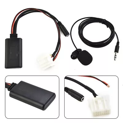 Car AUX Audio Cable Adapter/ Bluetooth-Mic/ For Mazda 3  6 Stereo Radio • $22.62