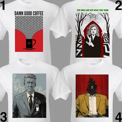 Twin Peaks Tshirt. David Lynch. Owls. GoodCoffee! • £19.90