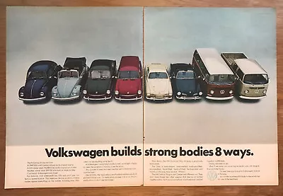 1967 Volkswagen Squareback Fastback Karmann Ghia Cessna Vintage Print Ads • $14
