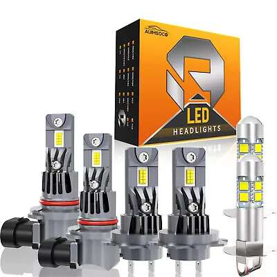 For 2004	Volvo S60 R Sedan 4-Door 2.5L LED Headlight Hi Lo Bulbs Fog Light Kit • $99.99