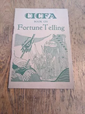 Vintage WATFORD CICFA FORTUNE TELLING SMALL BOOKLET PALMISTRY CARDS MONTHS DREAM • $11.10