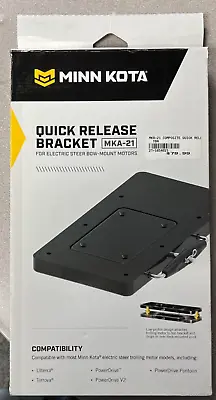 Minn Kota Quick Release Bracket MKA-21 For Electric Steer Bow Mount Motors • $79.99