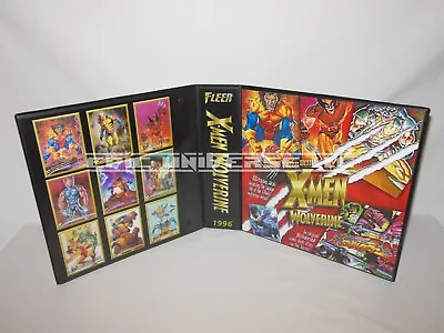 Custom Made 2 Inch 1996 Fleer Ultra X-Men Wolverine Trading Card Album Binder • $28.86