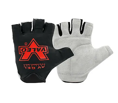 £3.59 • Buy Gym Fingerless Gloves Weight Lifting Fitness Training Workout Exercise CLEARANCE