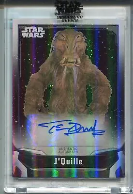 Star Wars Signature Series 2021 Autograph A-TD Tim Dry As J'Quille • £24.99