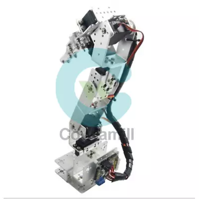 $102.41 • Buy 6 DOF Mechanical Robotic Arm Aluminium Robot Clamp Claw Kit For Arduino W/ Motor