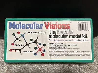 Molecular Visions Molecular Flexible Model Kit Organic/Inorganic Complete • $15.65