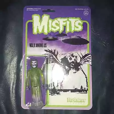 Super 7 ReAction Figurine - Misfits The Fiend - Walk Among Us Green Version • $24