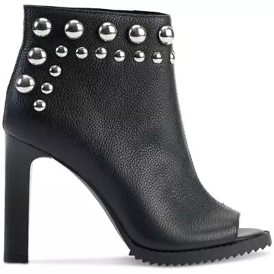 Karl Lagerfeld Paris Womens Bonnie  Studded Dressy Booties Shoes BHFO 5084 • $89.99