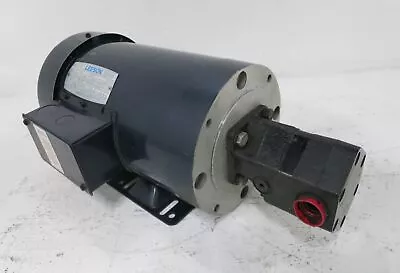 Leeson 115278.00 3HP AC Motor 208-230/460V 1740 RPM C6T17FZ59A TEFC J56Y 3 HP • $195