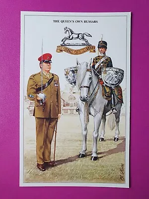 The British Army Series Postcard No 8. The Queens Own Hussars Memorabilia 🇬🇧 • £1.85