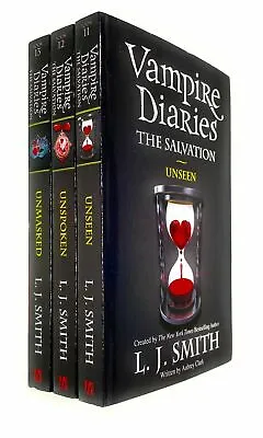 Vampire Diaries The Salvation Collection Books 11 - 13 Set By L. J. Smith Unsee • £13.38