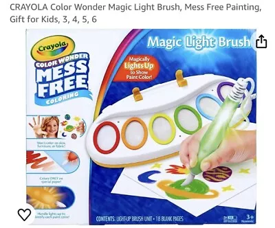 Crayola Color Wonder Mess Free Light Brush Painting SuppliesFor Kids 3-6 • £68