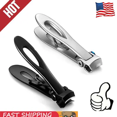 Toe Nail Clippers For Thick Hard Nail Cutter Heavy Duty Stainless Extra Large US • $3.99