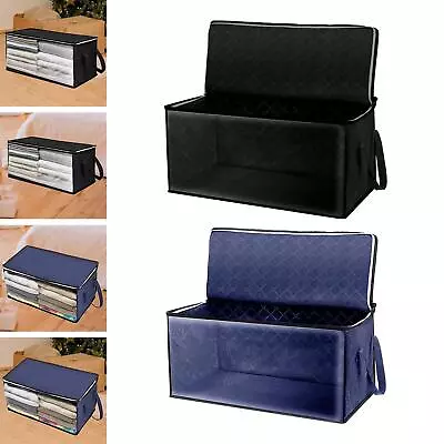 Blanket Storage Bag Heavy Duty Durable Moving Bags Foldable Bedding Storage • £8.28