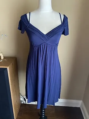 Soprano Navy Blue Dress Y2K Est. Size Small/X.Small • $4.42