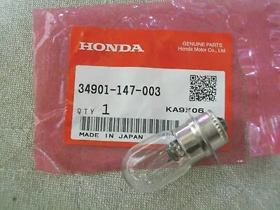 Honda Motocompo NCZ50 Headlight Bulb 6V5w Genuine 34901-147-003 New Japan • $14