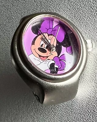 Pair Of Vintage Disney Finger Watches - Minnie Mouse DISRW03 & DISRW04 • $38.99