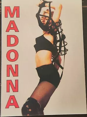 VINTAGE MADONNA POSTCARDS FROM THE 80's/90's/00's!   RARE & HTF!  NEW ADDS 7/30! • £3.86