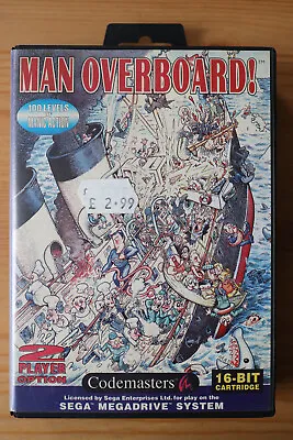 Man Overboard! (Sega Megadrive 1994) • £39