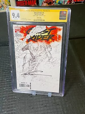 Ghost Rider #1 CGC Signature Series 9.8 Marc Silvestri Sketch Variant • $199.99