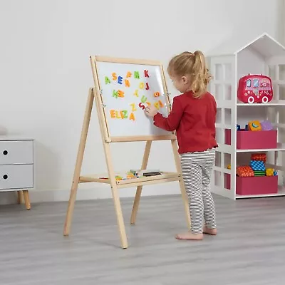 £31.99 • Buy Childrens Height Adjustable Double-Sided Easel
