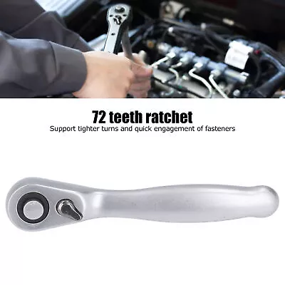 Socket Ratchet Wrench Quick Release Spanner Screwdriver Bit 72 Teeth 1/4in Drive • $11.37